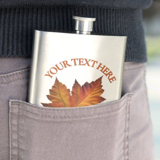 Kanada Flasche Custom Canada Maple Leaf Drink Flas Flachmann (Beispiel)