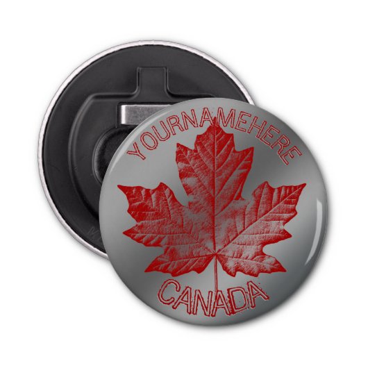 Kanada Flaschenöffner Custom Canada Souvenirs (Vorderseite)