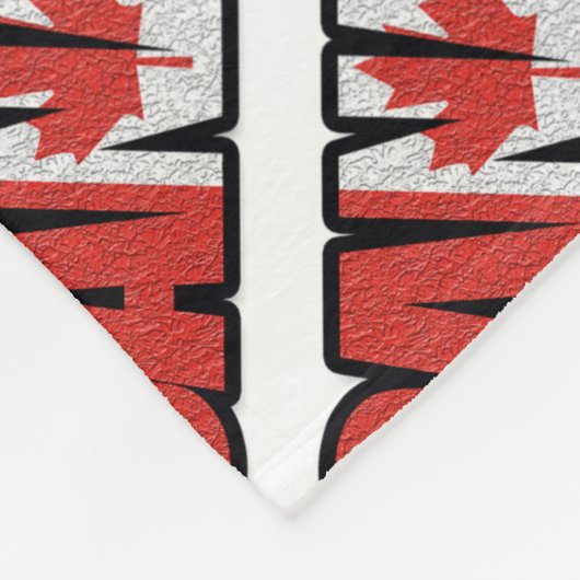 Kanada Fleecedecke (Ecke)