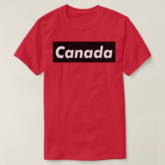 Kanada Fleisch Brown T-Shirt (Design vorne)