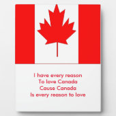 Kanada Fotoplatte (Vorderseite)