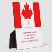 Kanada Fotoplatte (Seite)