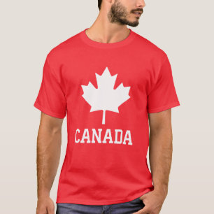 Kanada Frauen Männer Kinder Kanadische Ahornflagge T-Shirt
