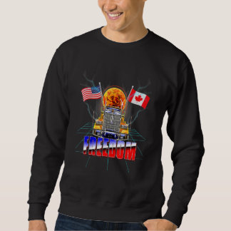 Kanada Freedom Convoy 2022 Kanadischer Lastkraftwa Sweatshirt