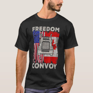 Kanada Freedom Convoy 2022 Kanadischer Lastkraftwa T-Shirt