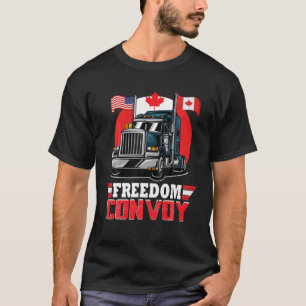 Kanada Freedom Convoy 2022 Kanadischer Lastkraftwa T-Shirt