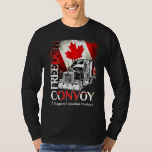 Kanada Freedom Convoy 2022 Kanadischer Lastkraftwa T-Shirt