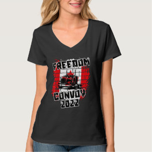 Kanada Freedom Convoy 2022 Kanadischer Lastkraftwa T-Shirt