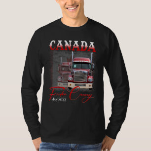 Kanada Freedom Convoy 2022 Kanadischer Lastkraftwa T-Shirt