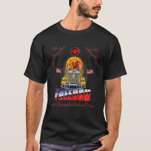 Kanada Freedom Convoy 2022 Kanadischer Lastkraftwa T-Shirt
