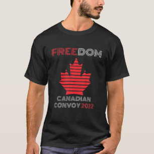 Kanada Freedom Convoy 2022 Kanadischer Lastkraftwa T-Shirt