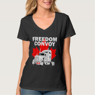 Kanada Freedom Convoy 2022 Kanadischer Lastkraftwa T-Shirt