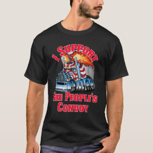 Kanada Freedom Convoy 2022 Kanadischer Lastkraftwa T-Shirt