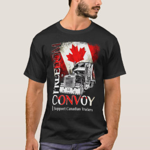 Kanada Freedom Convoy 2022 Kanadischer Lastkraftwa T-Shirt