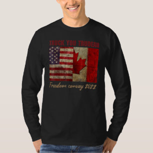 Kanada Freedom Convoy 2022 Unterstützung Kanadisch T-Shirt
