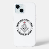 Kanada Freimaurerei Zeichen Case-Mate iPhone Hülle (Rückseite)