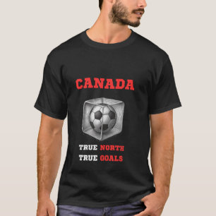 Kanada Fußball 2026 - Frozen Ball True North T-Shi T-Shirt