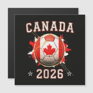Kanada Fußball Weltmeisterschaft 2026 Magnetkarte