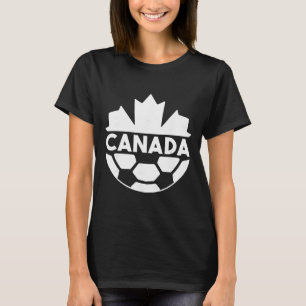 Kanada Fußballmannschaft Sport Flagge Ahornblatt M T-Shirt