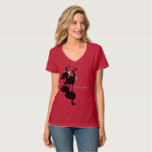 Kanada-Gans-Andenken Women'sT-Shirt u. T-Shirt (Vorderseite Vollansicht)