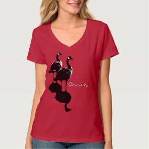 Kanada-Gans-Andenken Women'sT-Shirt u. T-Shirt