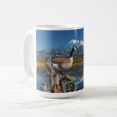 KANADA-GANS AUF DEM SEE KAFFEETASSE (Vorderseite Links)