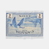 Kanada-Gans-Fleece-Decke Fleecedecke (Vorderseite (Horizontal))