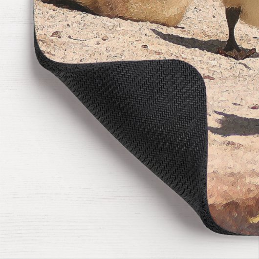 Kanada-Gans-Gänschen Mousepad (Ecke)