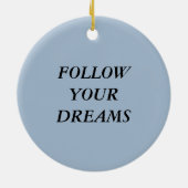 Kanada-Gans im Flug Keramikornament (Hinten)