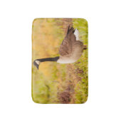 Kanada Gans in farbenfrohen Feldern Badematte (Vorderseite Vertikal)