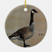 Kanada-Gans Keramik Ornament (Hinten)