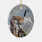 KANADA-GANS KERAMIKORNAMENT (Rechts)