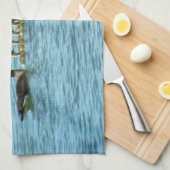 Kanada-Gans-stolze Eltern Geschirrtuch (Viertel Falte)