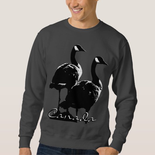 Kanada-Gans-Sweatshirt-Kanadier-Sweatshirts Sweatshirt (Vorderseite)