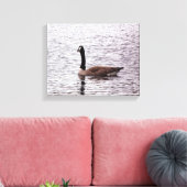 Kanada Gänse am See Leinwanddruck (Insitu (Wohnzimmer))