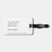 Kanada Gänse Gepäckanhänger (Rückseite horizontal)