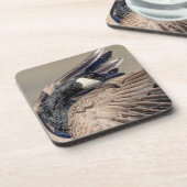 Kanada Gänse Getränkeuntersetzer (Linke Seite)