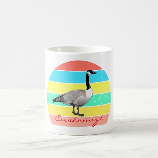 Kanada Gänse Multi-Color Sun Thunder_Cove Kaffeetasse (Mittel)