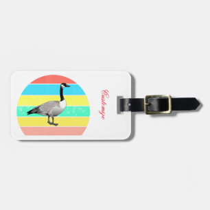 Kanada Gänse Multi-Farb Sun Thunder_Cove Gepäckanhänger