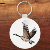 Kanada Gänse Schlüsselanhänger (Vorderseite)