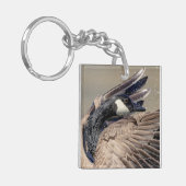 Kanada Gänse Schlüsselanhänger (Vorderseite links)