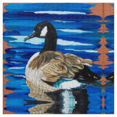 Kanada Gänse Stoff (Nahaufnahme)