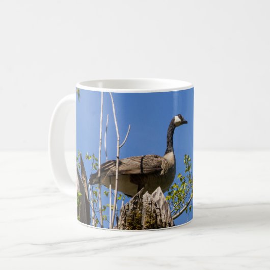 Kanada Gänse-Tasse Kaffeetasse (Vorderseite Links)