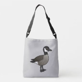 Kanada Gänse Tragetaschen Mit Langen Trägern (Rückseite)