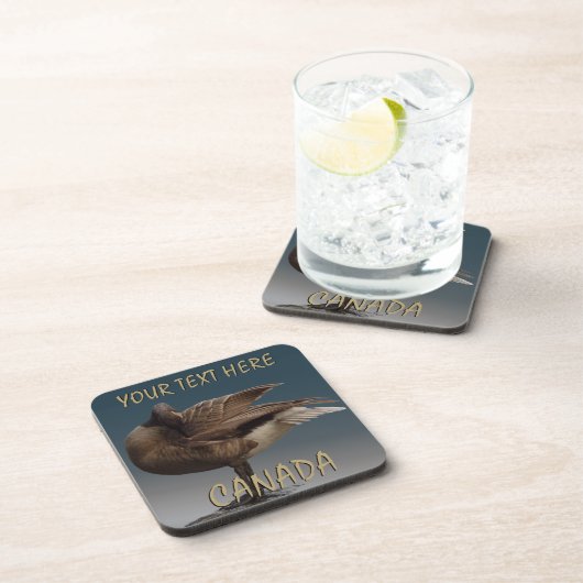 Kanada Gänse Untersetzer Custom Canada Untersetzer (Rechte Seite)
