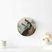 Kanada Gänse Vögel Amerika Audubon Print Runde Wanduhr (Zuhause)