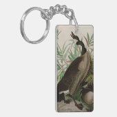 Kanada Gänse Vögel Amerika Audubon Print Schlüsselanhänger (Vorderseite links)