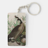 Kanada Gänse Vögel Amerika Audubon Print Schlüsselanhänger (Rückseite)