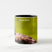 Kanada Gänse Zweifarbige Tasse (Mittel)