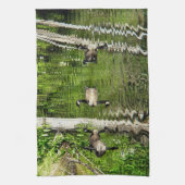 (Kanada) Gänsegrün Handtuch (Vertikal)